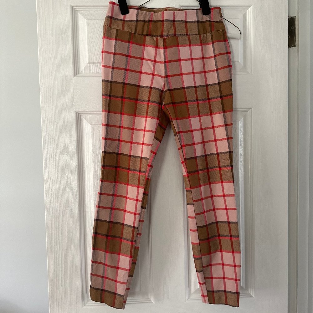 Plaid Capris